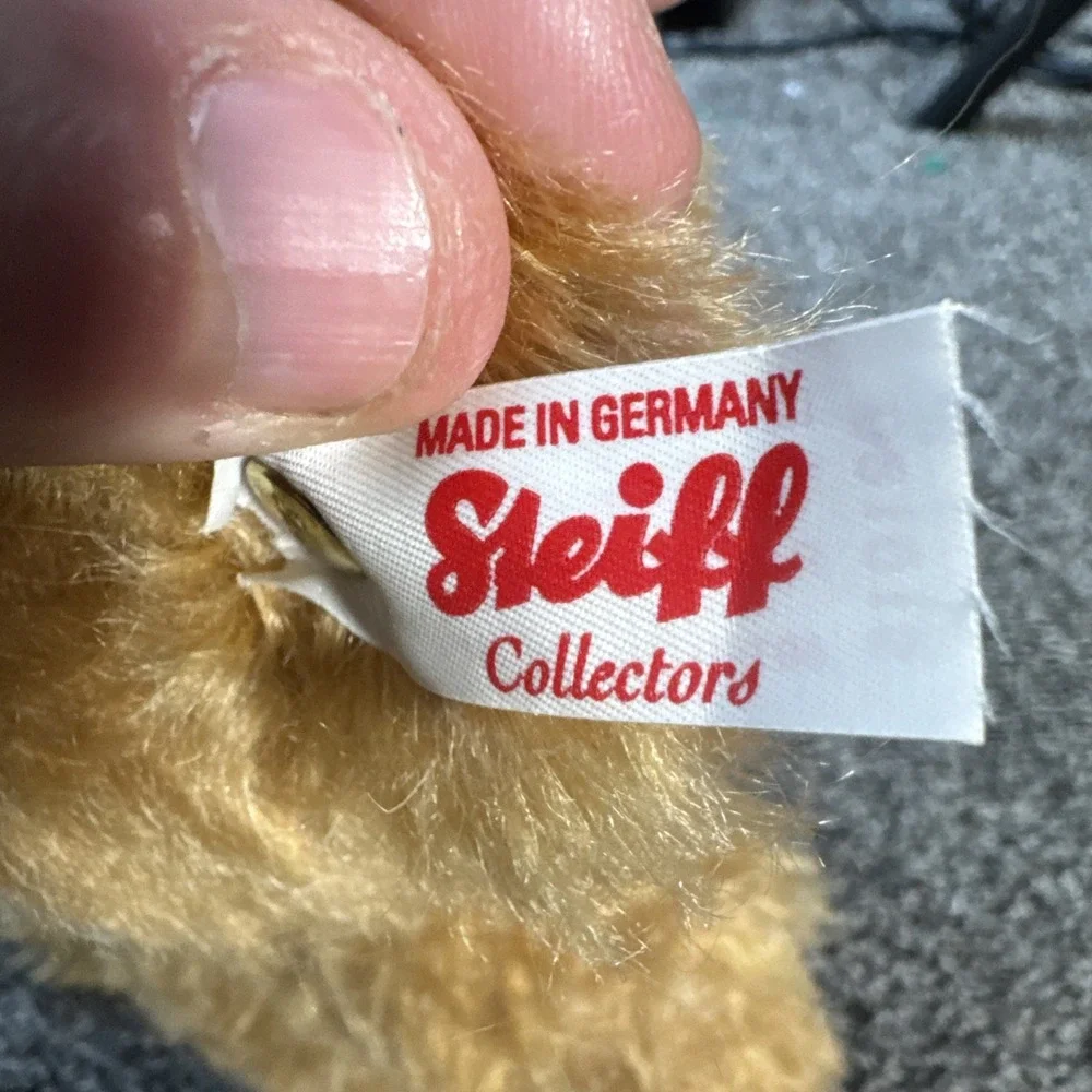 STEIFF COLLECTOR PADDDY GOLDEN MOHOIR GROWLER TEDDY BEAR 021015 LIMITED EDITION